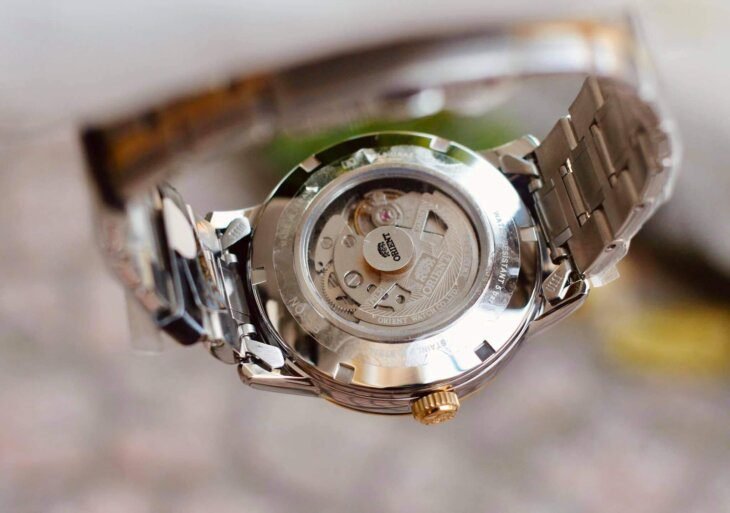 ORIENT: Mechanical Classic Watch, Leather Strap - 42.0mm (RA-AS0001S) - Image 5