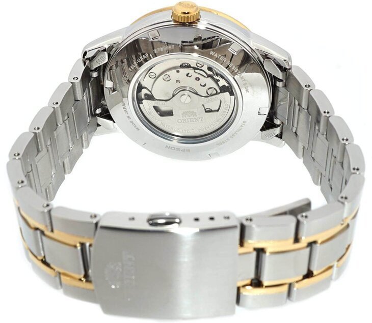 ORIENT: Mechanical Classic Watch, Leather Strap - 42.0mm (RA-AS0001S) - Image 4