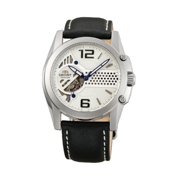ORIENT: Rare Mechanical Classic enduro racing-inspired, Leather Strap - 40 mm (CDB02003S)