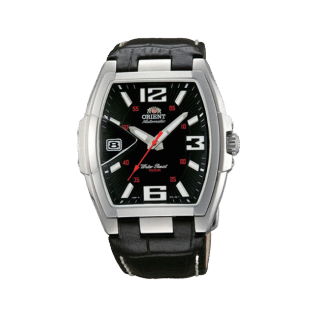 ORIENT: Equalizer Tank Watch Automatic Date Black dial CERAL005B