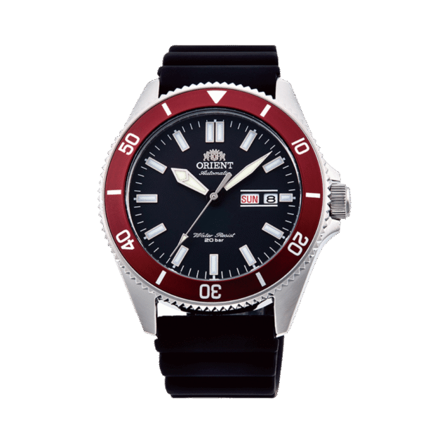ORIENT: Mechanical Sports Watch, Silicon Strap - 44.0mm (RA-AA0011B)