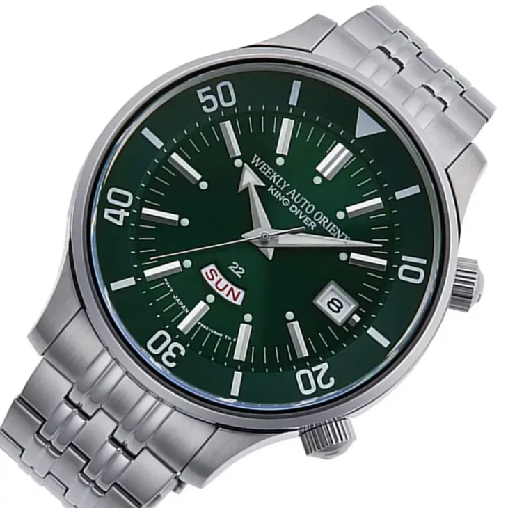 ORIENT: Mechanical Revival Watch, Metal Strap - 43.8mm (RA-AA0D03E) - Image 2