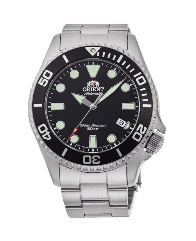 ORIENT: Mechanical Sports Watch, Metal Strap - 43.4mm (RA-AC0K01B)