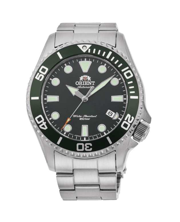 ORIENT: Mechanical Sports Watch, Metal Strap - 43.4mm (RA-AC0K02E)