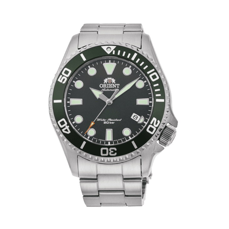 ORIENT: Mechanical Sports Watch, Metal Strap - 43.4mm (RA-AC0K02E)