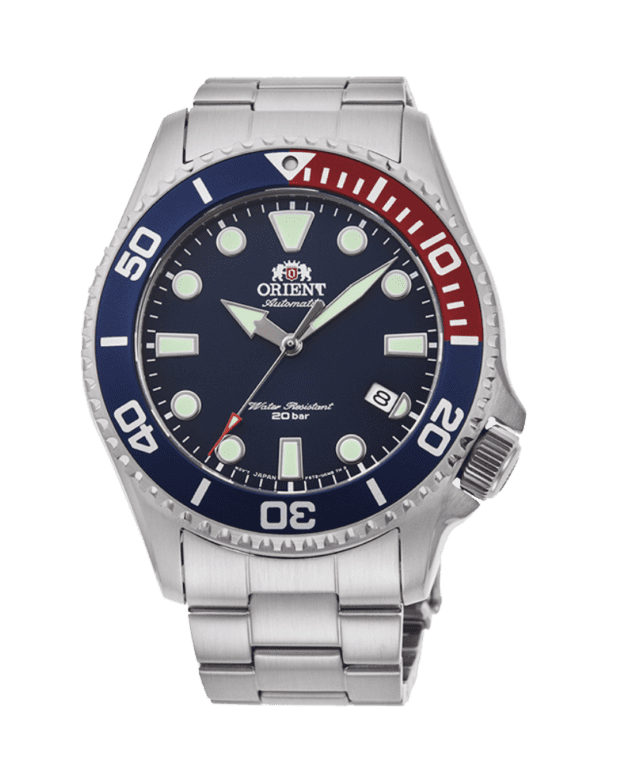 ORIENT: Mechanical Sports Watch, Metal Strap - 43.4mm (RA-AC0K03L)