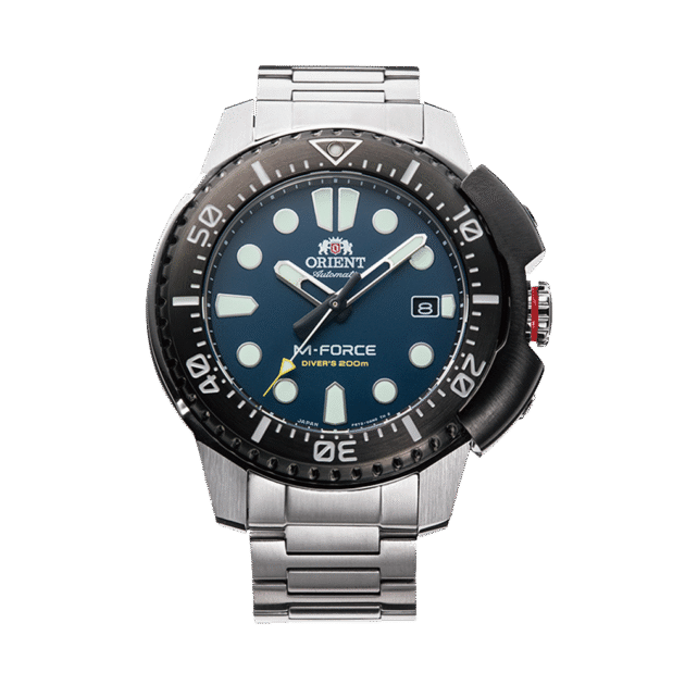 ORIENT: Mechanical Sports Watch, Metal Strap - 45.0mm (RA-AC0L07L)