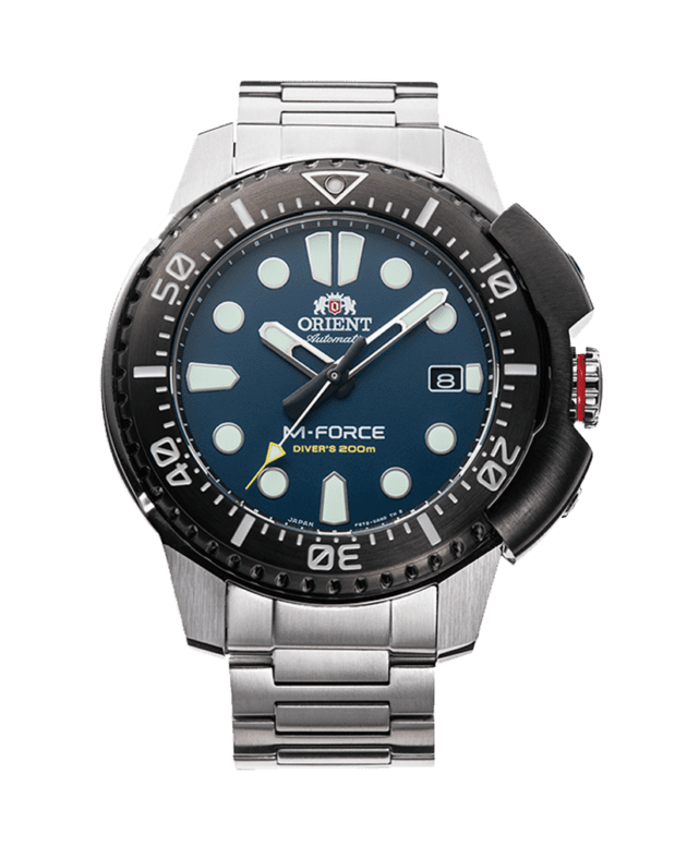 ORIENT: Mechanical Sports Watch, Metal Strap - 45.0mm (RA-AC0L07L)