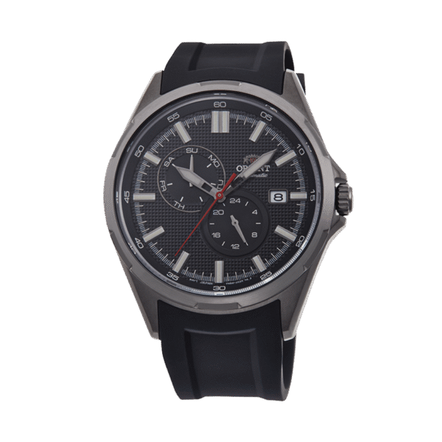 ORIENT:Defender Mechanical Sports Watch, Silicon Strap - 42.6mm (RA-AK0605B)