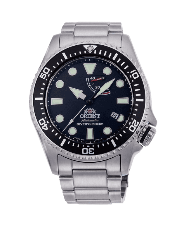 ORIENT: Triton Neptune Mechanical Sports Watch, Metal Strap - 43.4mm (RA-EL0001B)