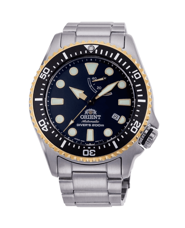 ORIENT: Triton Neptune Mechanical Sports Watch, Metal Strap - 43.4mm (RA-EL0003B)