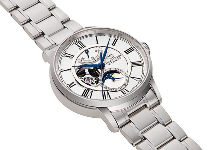 ORIENT STAR: Mechanical Classic Watch, Metal Strap - 41mm (RE-AM0005S) - Image 2