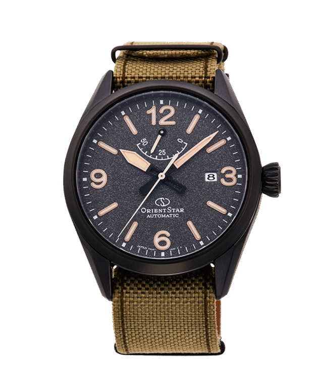 ORIENT STAR: Mechanical Sports Watch, Nylon Strap - 41.0 mm (RE-AU0206B)