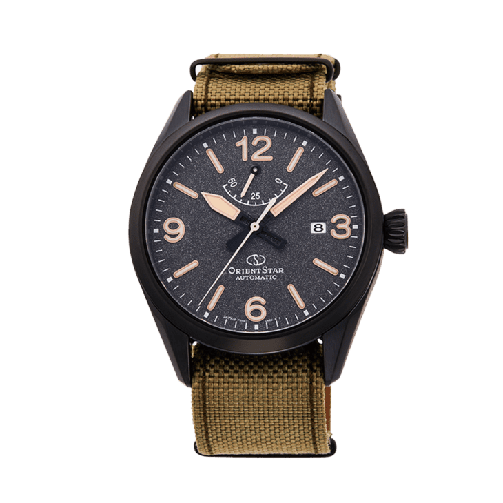 ORIENT STAR: Mechanical Sports Watch, Nylon Strap - 41.0 mm (RE-AU0206B)