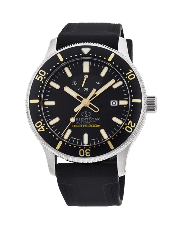 ORIENT STAR: Mechanical Sports Watch, Silicon Strap - 43.6mm (RE-AU0303B)