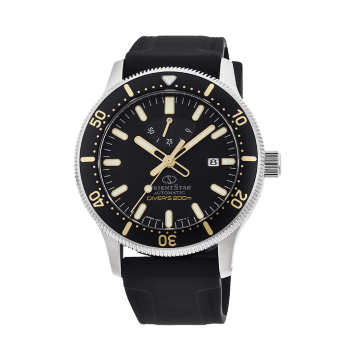 ORIENT STAR: Mechanical Sports Watch, Silicon Strap - 43.6mm (RE-AU0303B)