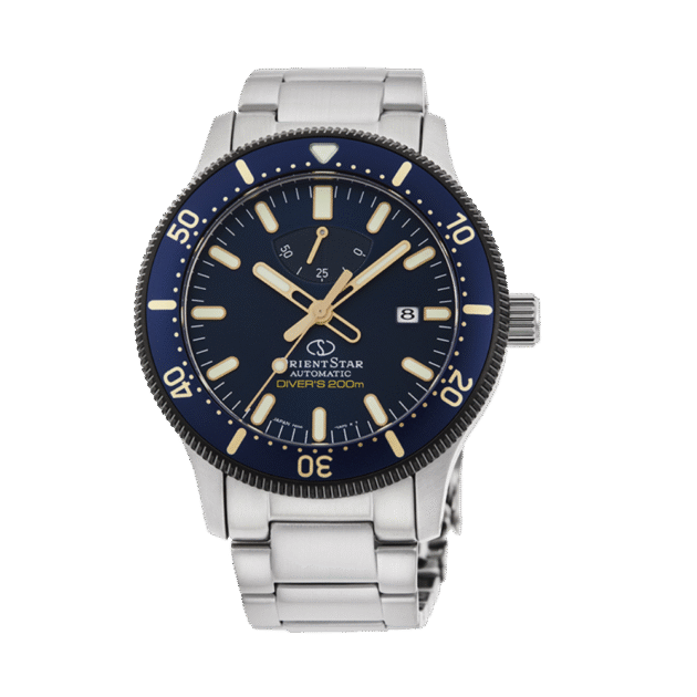 ORIENT STAR: Mechanical Sports Watch, Metal & Silicon Strap - 43.6mm (RE-AU0304L) Limited Edition