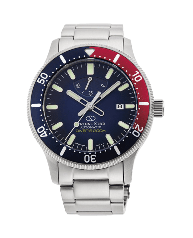 ORIENT STAR: Mechanical Sports Watch, Metal Strap - 43.6mm (RE-AU0306L)