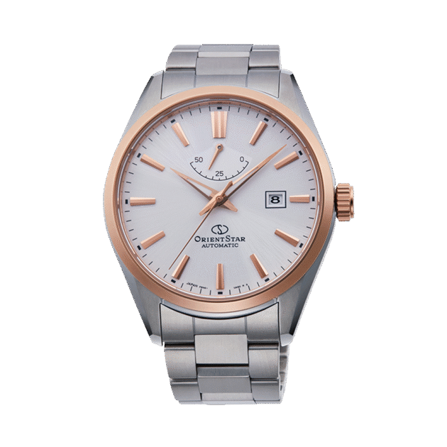 ORIENT STAR: Mechanical Contemporary Watch, Metal Strap - 42.0mm (RE-AU0401S)