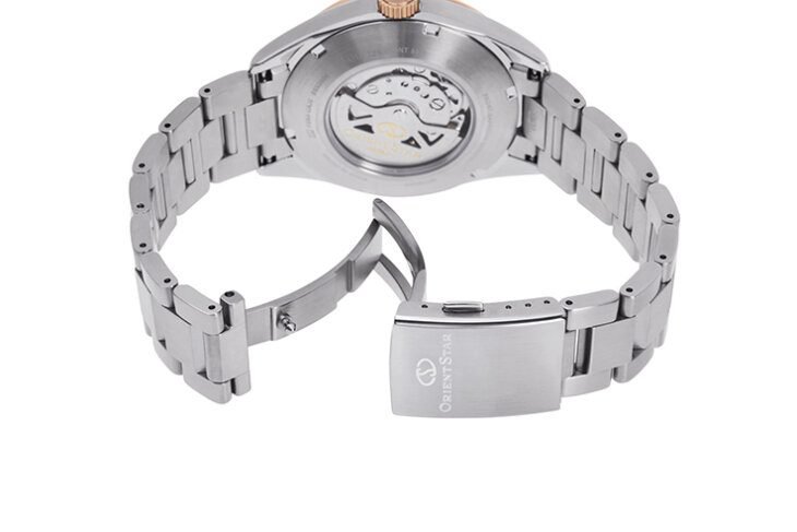 ORIENT STAR: Mechanical Contemporary Watch, Metal Strap - 42.0mm (RE-AU0401S) - Image 3