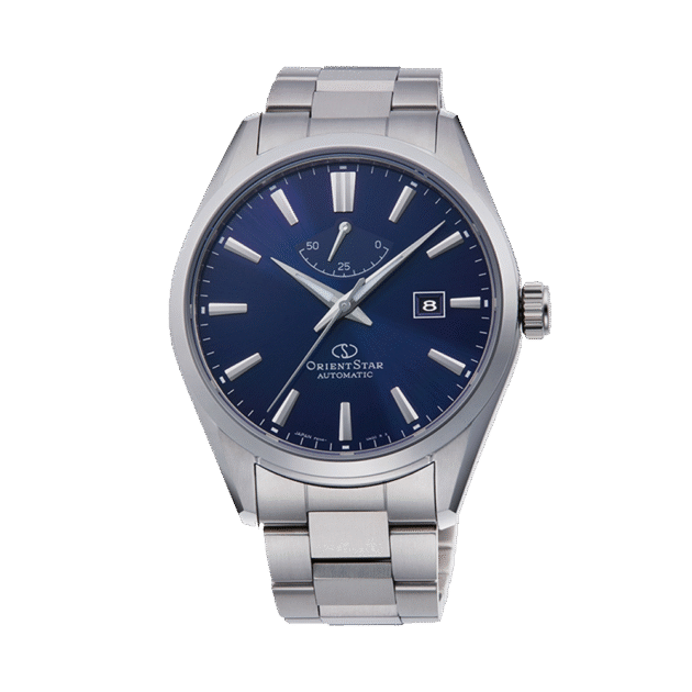 ORIENT STAR: Mechanical Contemporary Watch, Metal Strap - 42.0mm (RE-AU0403L)