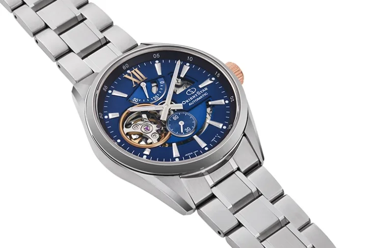 ORIENT STAR: Mechanical Contemporary Watch, Metal Strap - 41.0mm (RE-AV0116L) Limited - Image 2
