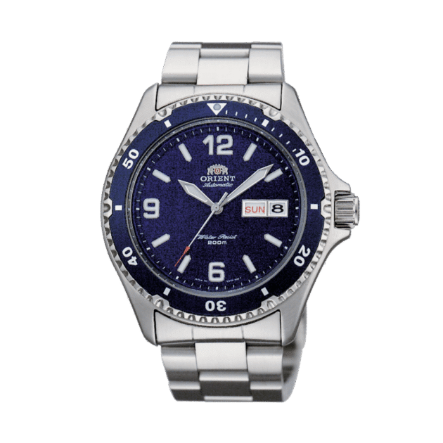 ORIENT: Mako Mechanical Sports Watch, Metal Strap - 41.5mm (AA02002D)