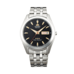 ORIENT: Mechanical Classic Tristar Watch, Metal Strap - 39mm (SAB0D003B)