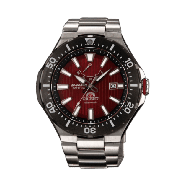 ORIENT: Mforce Delta Mechanical Sports Watch, Metal Strap - 49.0mm (EL07002H)