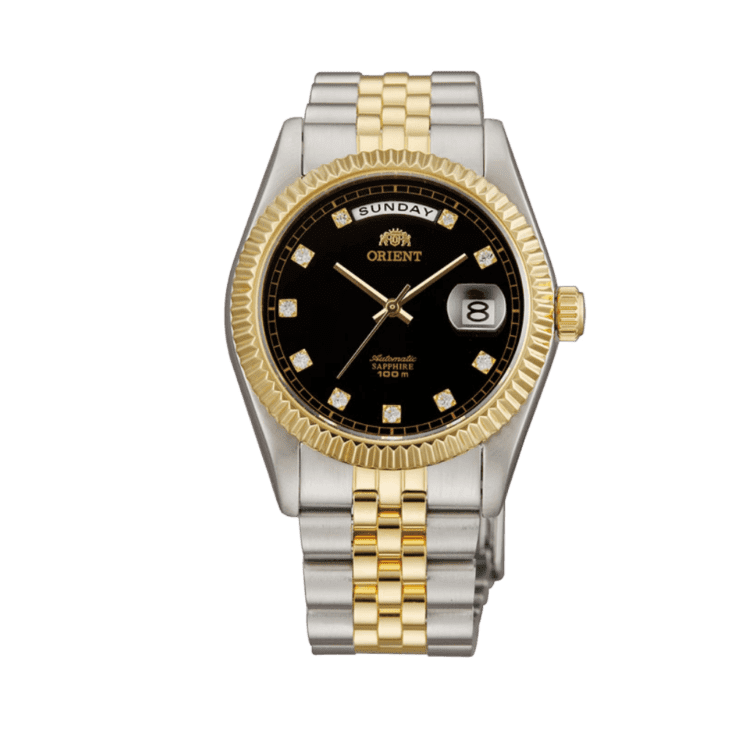 ORIENT: Oyster President DAY-DATE Sapphire Crystal (EV0J002B)