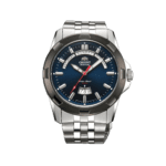 ORIENT: Independence Wide Calendar Blue Dial EV0R001D Automatic Watch Made in Japan