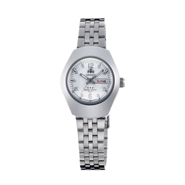 ORIENT: Ladies Mechanical Classic Tristar Watch, Metal Strap - 27mm (SNQ22004W)