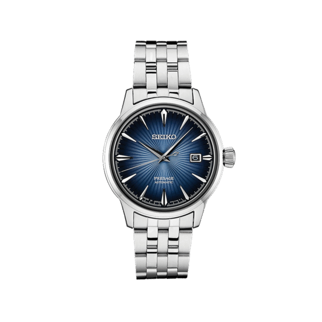 SEIKO: PRESAGE Men's Automatic Watch date Blue Dial (SRPB41J1) Made in Japan