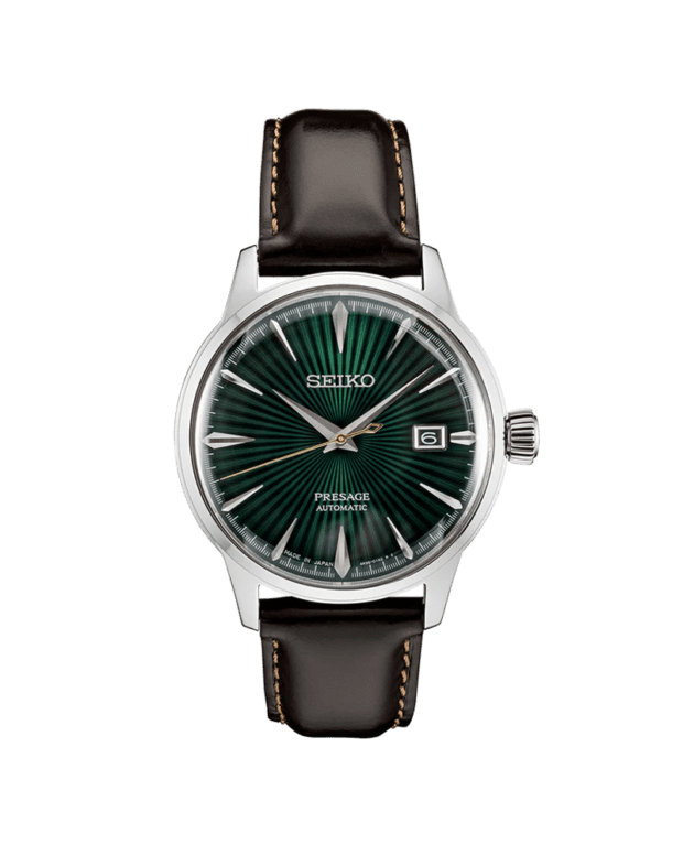 SEIKO: PRESAGE Men's Automatic Watch date Green Dial Date (SRPD37J1) Made in Japan
