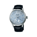 SEIKO: PRESAGE Men's Automatic Watch date Blue Dial Power Reserve Indicator (SSA343J1) Made in Japan