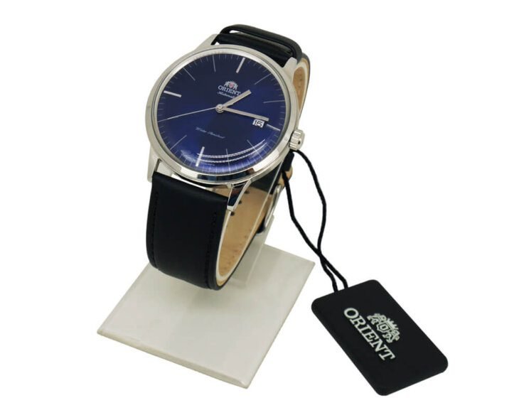 ORIENT: Mechanical Classic Watch, Leather Strap - 40.5mm (AC0000DD) - Image 3