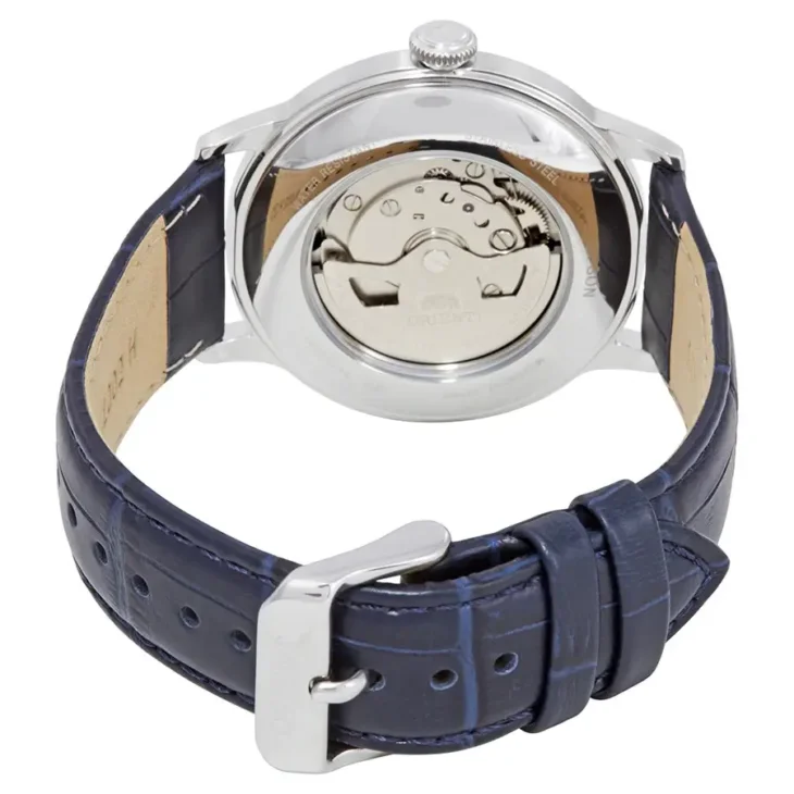 ORIENT: Mechanical Classic Watch, Leather Strap - 43.0mm (RA-AG0015L) - Image 3
