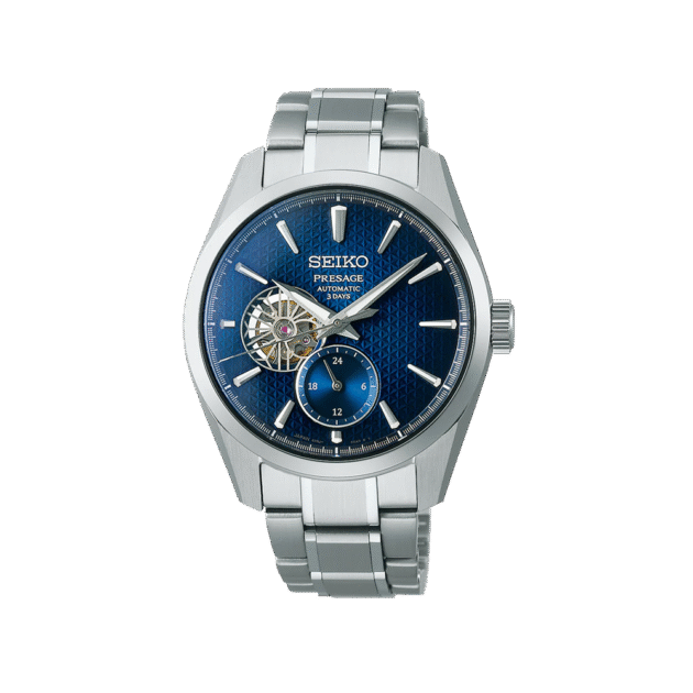 SEIKO: Presage Sharp Edged Series Men's Automatic Watch Blue Dial (SPB417J1) Made in Japan