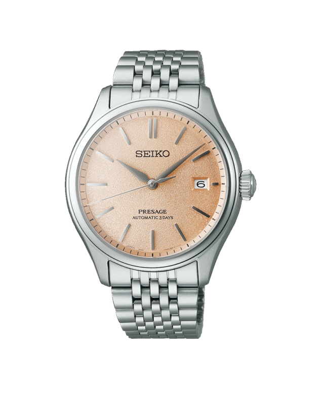 SEIKO: Presage Classic Series Men's Automatic Watch Salmon Dial (SPB467J1) Made in Japan