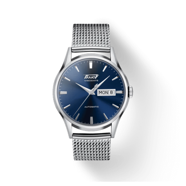 TISSOT HERITAGE VISODATE AUTOMATIC Blue Dial Swiss Made T019.430.11.041.00