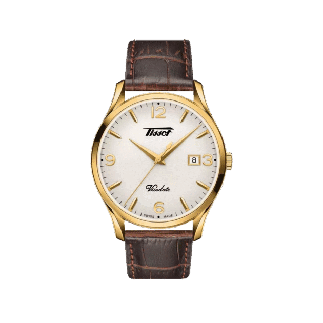 TISSOT HERITAGE VISODATE Quartz White Dial Swiss Made T118.410.36.277.00