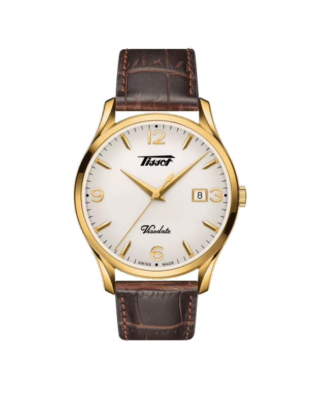 TISSOT HERITAGE VISODATE Quartz White Dial Swiss Made T118.410.36.277.00